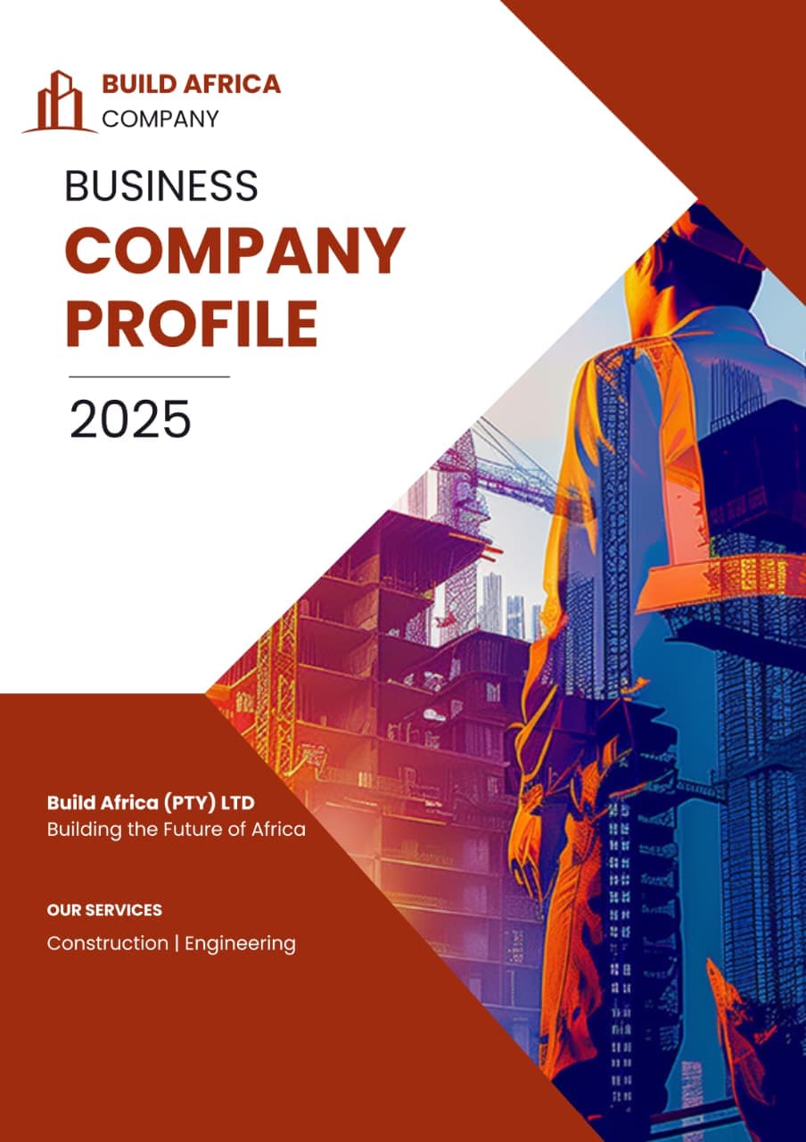Professional company profile document 1